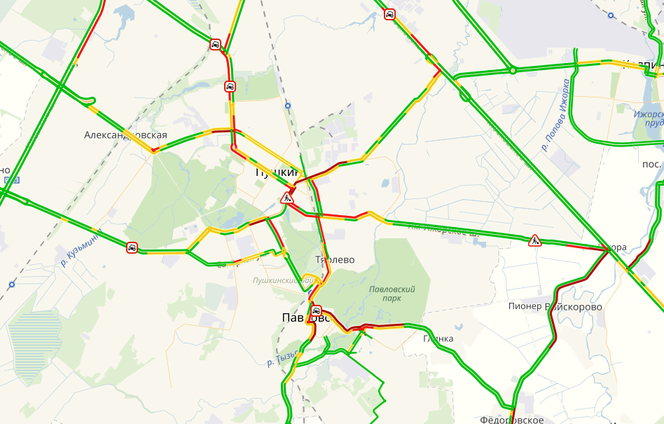 Пробки на ярославке в область