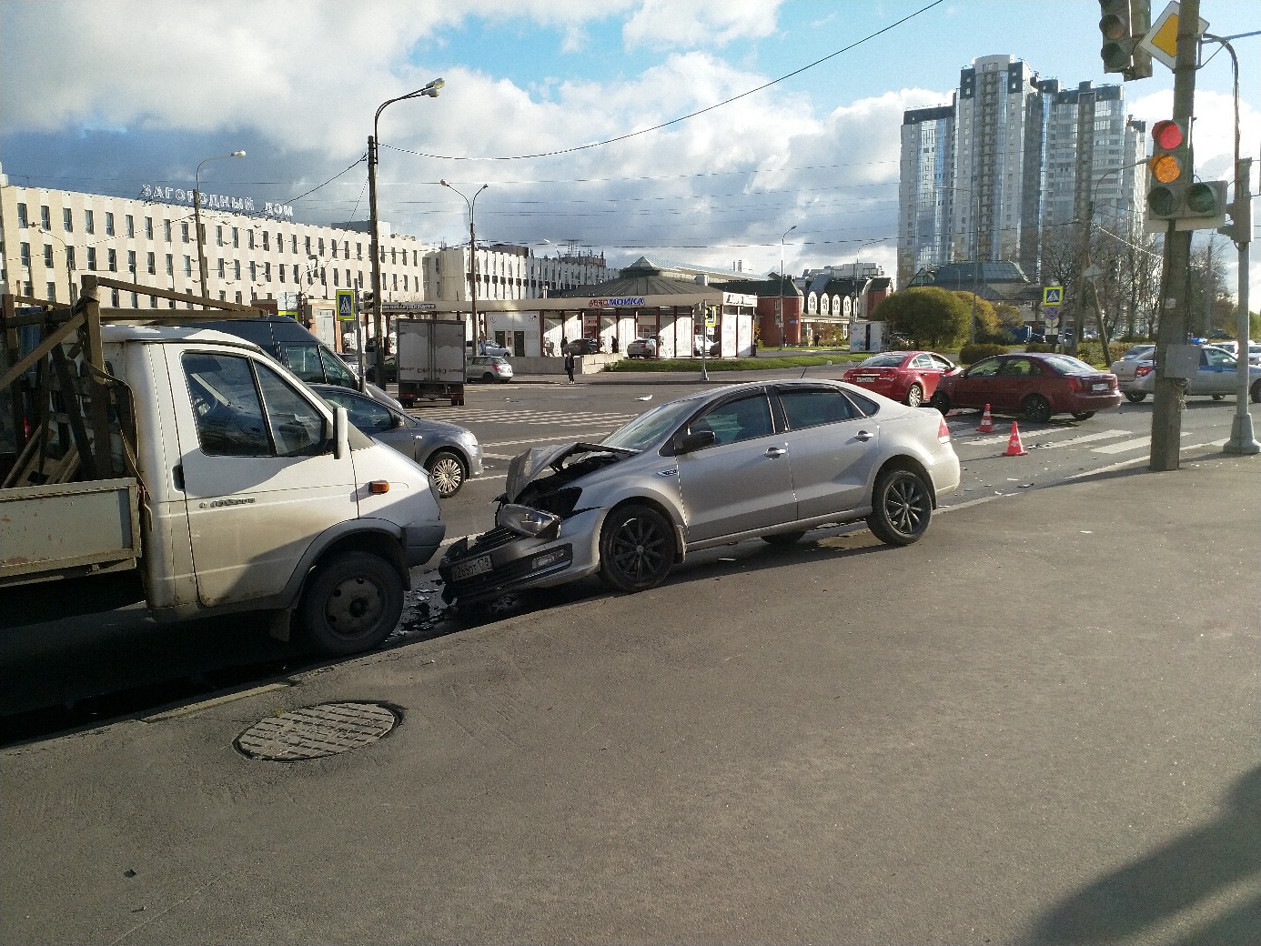 Дтп в питере вчера