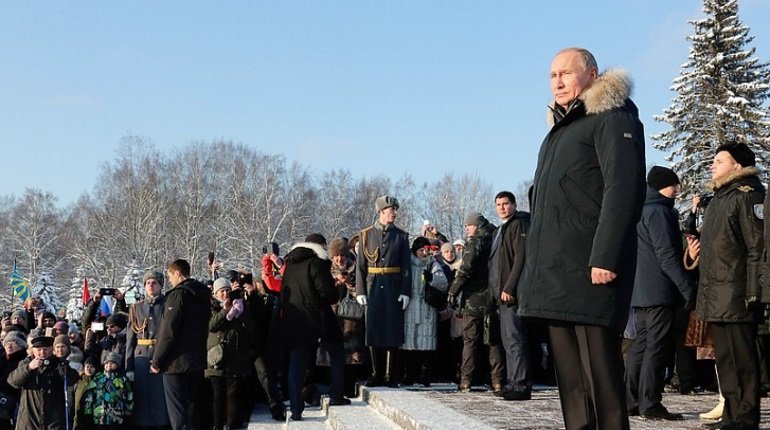 Путин Зимой Фото