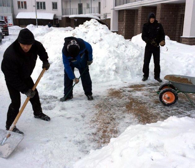 Помощь снежку. УК Ленинский парк. Приманим женихов с помощью снега.