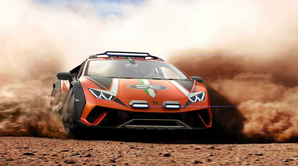 Lamborghini представил &#171;внедорожный&#187; спорткар