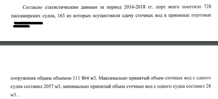 Фекалии с круизных лайнеров затерялись в порту Петербурга
