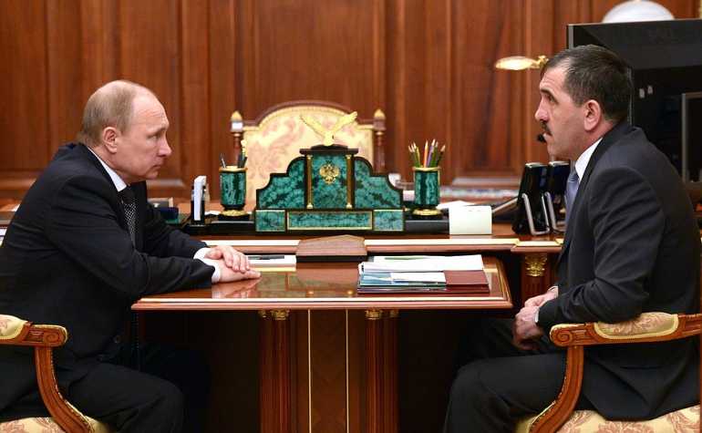 Путин принял отставку главы Ингушетии