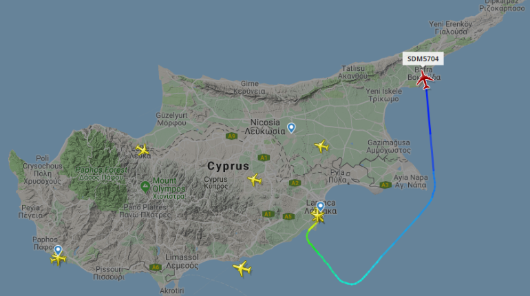 Скриншот Flightradar24