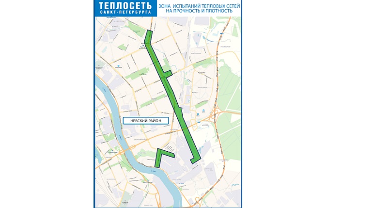 Карта теплотрасс спб