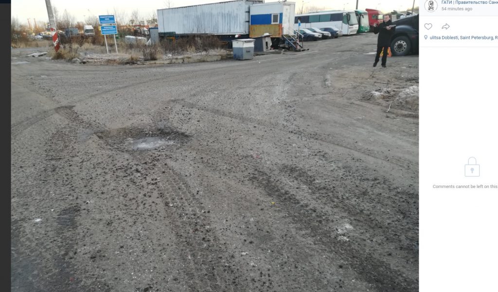 Более тысячи нарушений при уборке снега в Петербурге выявила ГАТИ с конца ноября