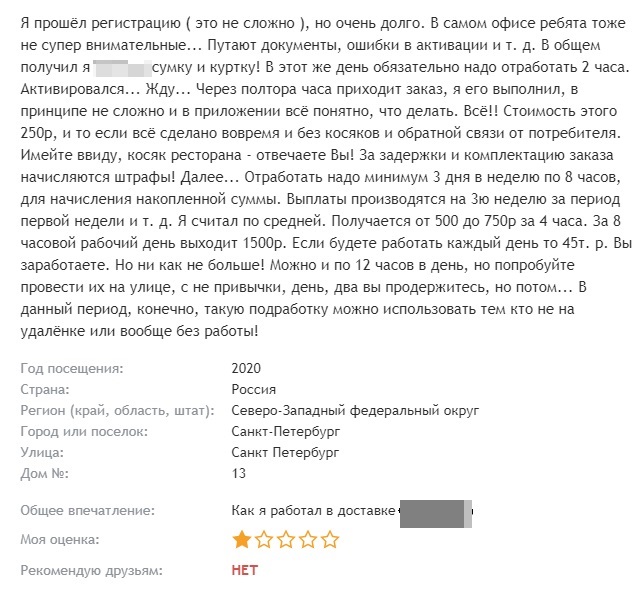 Как сервисы доставки используют курьеров в Петербурге