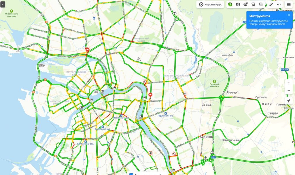 Карта дождя санкт петербург в реальном времени. Пробки в Питере. Схема Северная столица 2018.