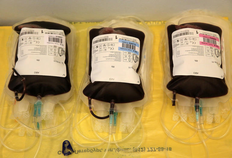 На станции переливания крови в Петербурге укомплектован запас заготовок на период новогодних праздников