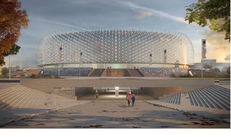 Представлены 4 варианта хоккейного стадиона «СКА Арена»