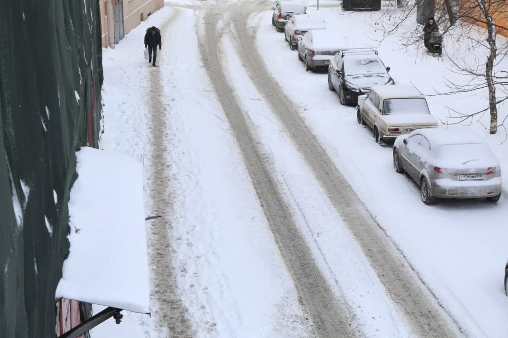 Прокуратура Московского района осталась недовольна уборкой снега в Петербурге