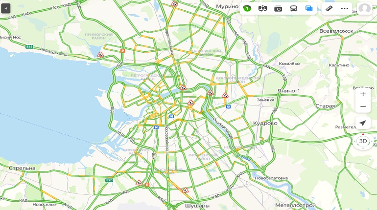 Осадков в реальном времени карта санкт петербург. Карта пробок СПБ. Пробки на дорогах СПБ В реальном времени. Утренние пробки в СПБ карта. Скрин карта СПБ.