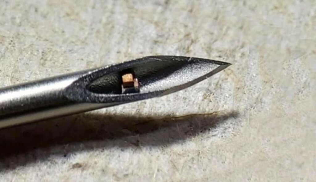 Американские ученые создали самый маленький чип в мире размером с пылевого клеща