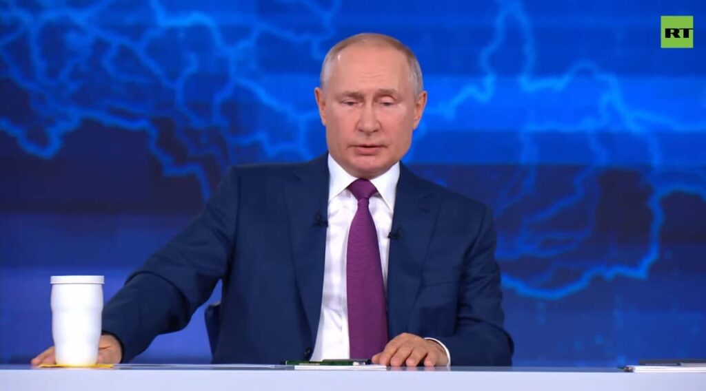 Владимир Путин ударил кулаком по столу во время обсуждения взрыва в «Листвяжной»