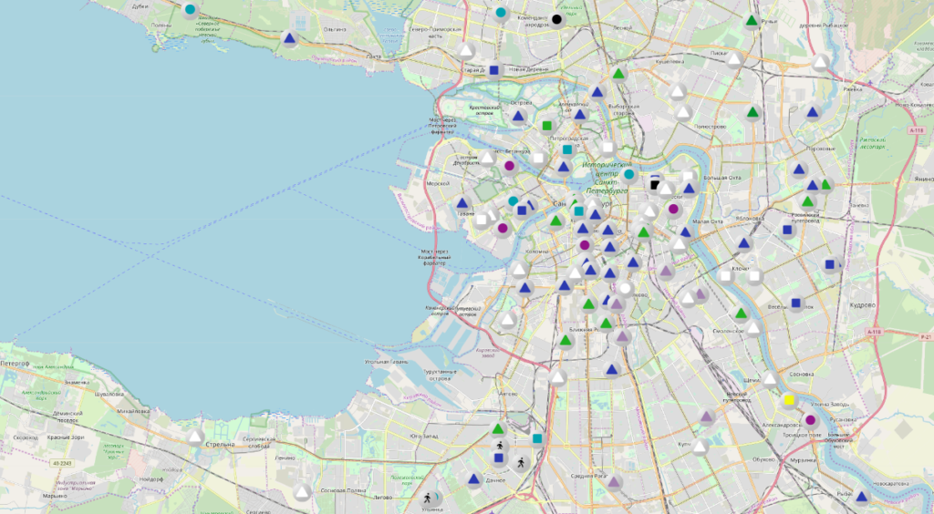 Карта благоустройства Санкт-Петербурга. Карта Санкт-Петербурга с районами Петергоф Строителей. Места силы Красносельский район СПБ. Петергоф Васильевский остров электричка.