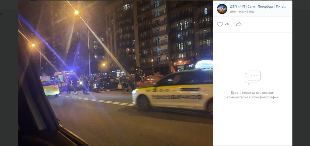 На улице Адмирала Трибуца произошло смертельное ДТП с участием мотоциклиста