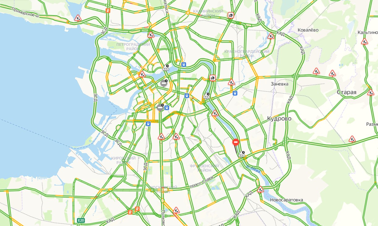 Пробка на дорогах спб в реальном времени. Карта Санкт-Петербурга 2022. Пробки СПБ. Карта СПБ 2022. Пробки 10 баллов.