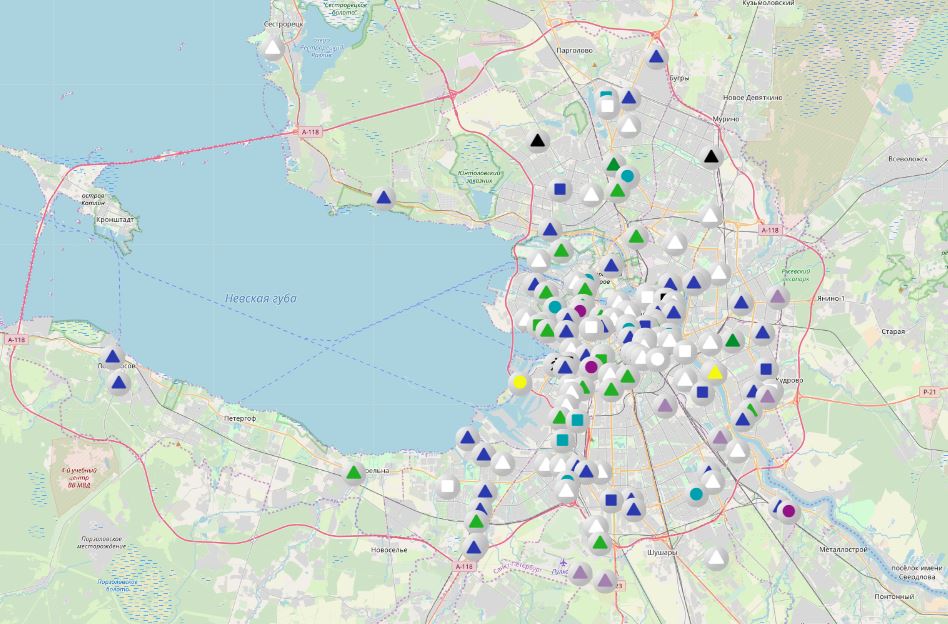 Карта уборочной техники екатеринбург