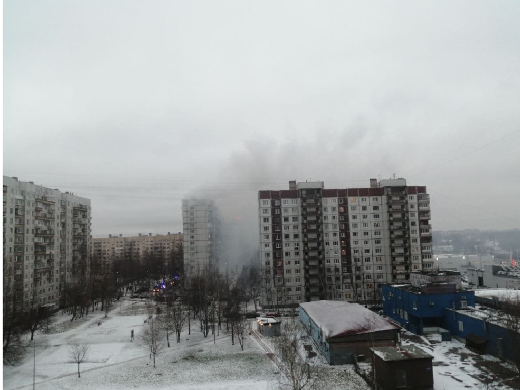 МЧС: в пожаре на улице Жени Егоровой никто не погиб | 29.11.2021 |  Санкт-Петербург - БезФормата