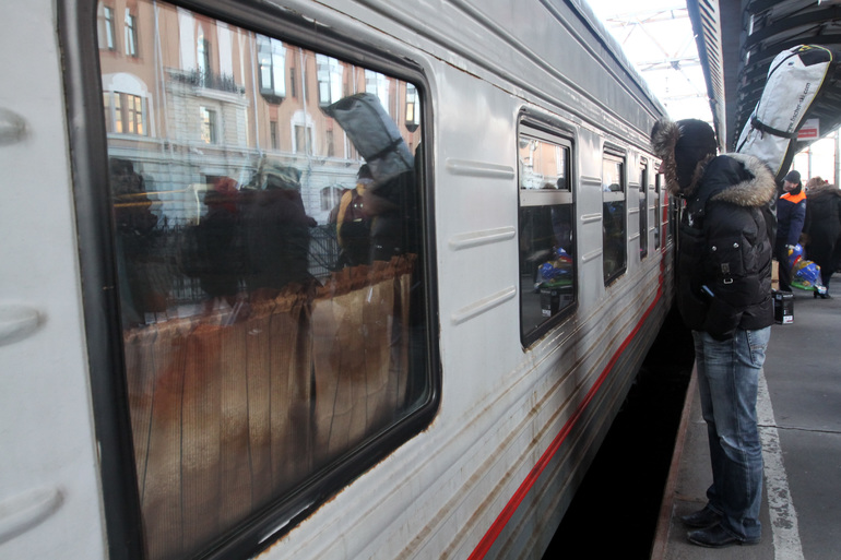 С 13 декабря из Петербурга начнут ходить прямые поезда в Оренбург