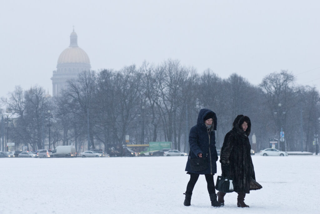В Петербурге в эту субботу пройдет мокрый снег при +2 градусах тепла