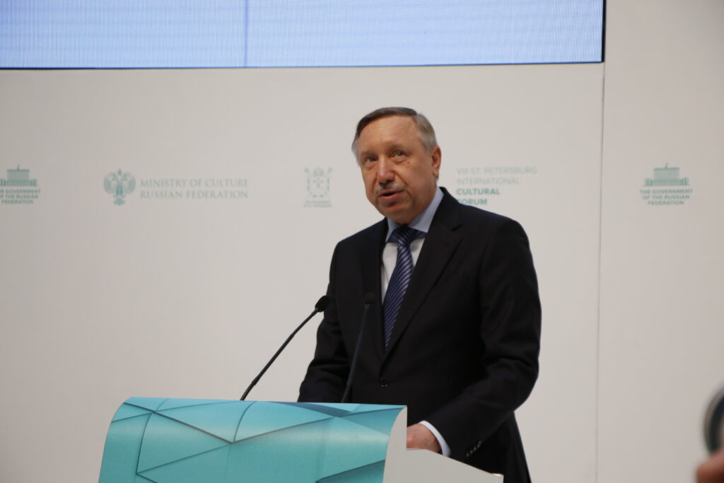 Губернатор Петербурга Александр Беглов выступит с отчетом 28 апреля