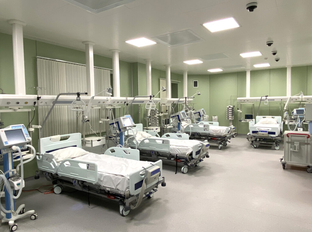 Корпус-трансформер больницы Святого Георгия заполнен на три четверти
