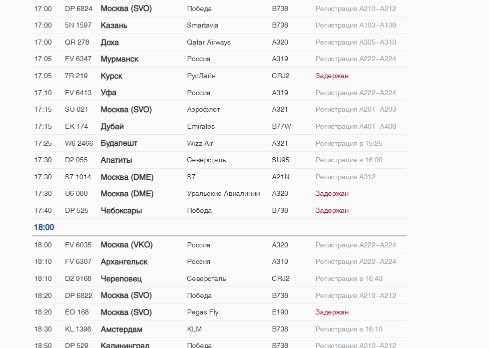 Пассажиры более 30 рейсов рискуют встретить Новый год с опозданием – в Пулково задерживаются десятки самолетов