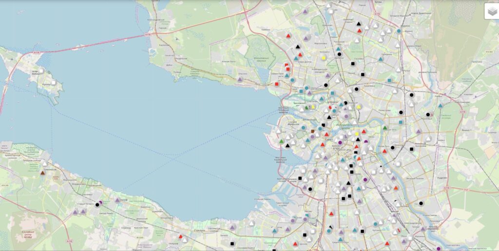 Интерактивная карта красногвардейского района