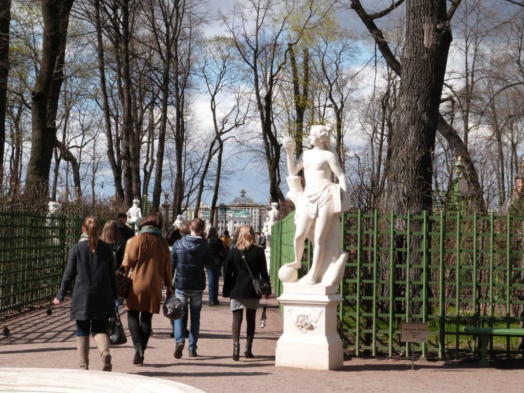 Летний сад в Петербурге откроется после просушки 1 мая