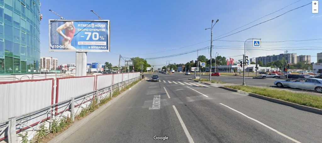 Московское шоссе оборудуют современными светильниками