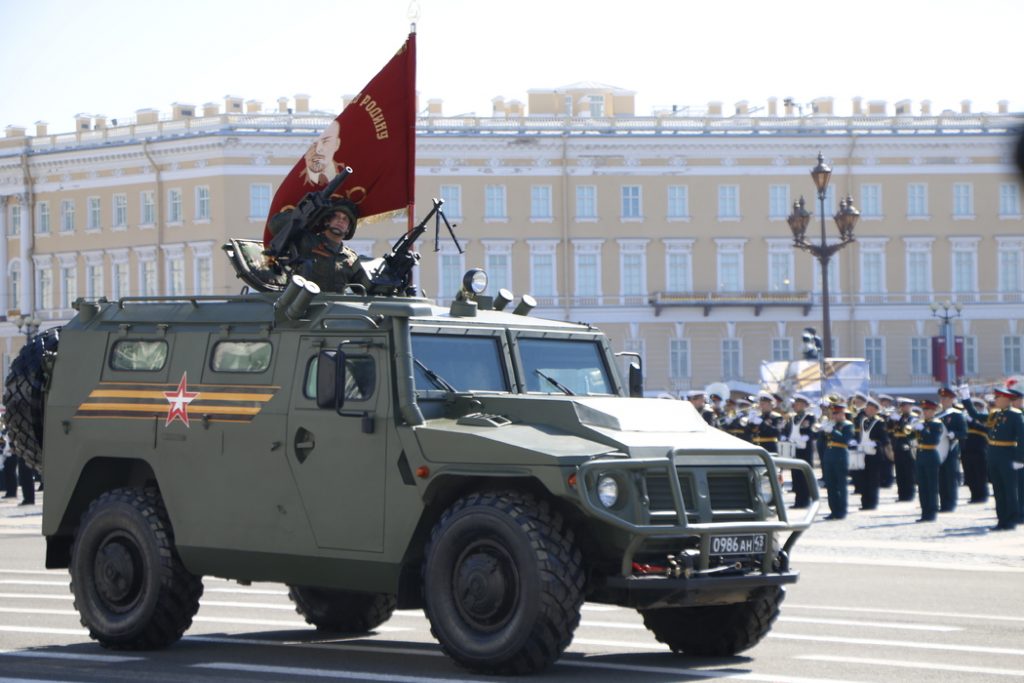 В Петербурге 28 апреля в связи с репетицией Парада Победы перекроют центр города
