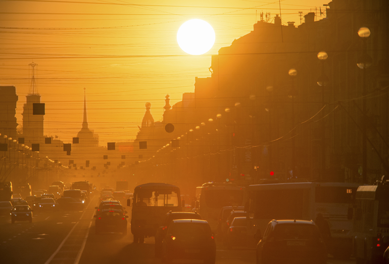 Петербургу предсказали застой грязного воздуха в ближайшие четыре дня