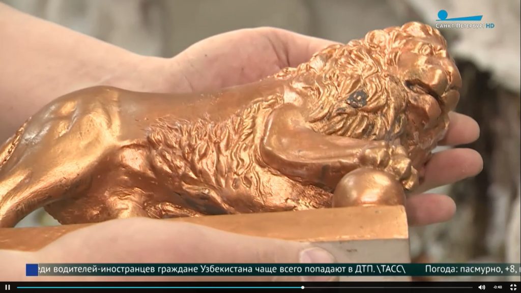 Летом в Московском парке Победы появятся парные скульптуры львов