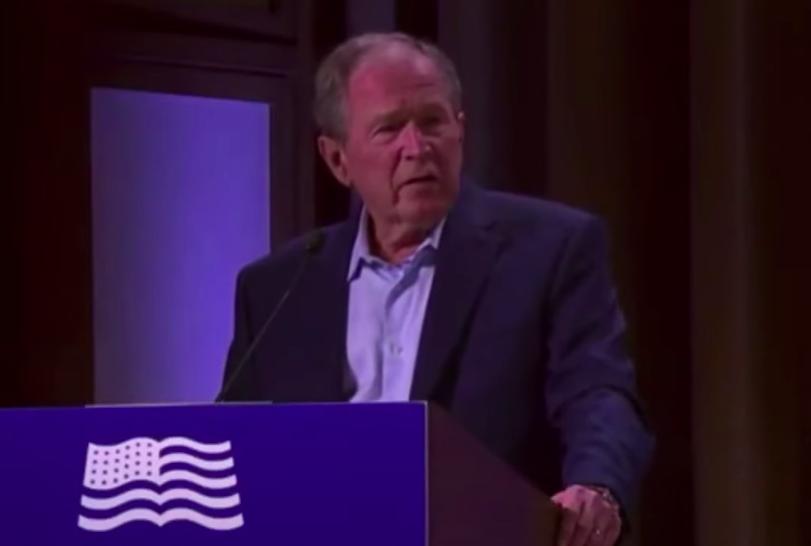Экс-президент США Буш-младший в своей речи перепутал Украину и Ирак