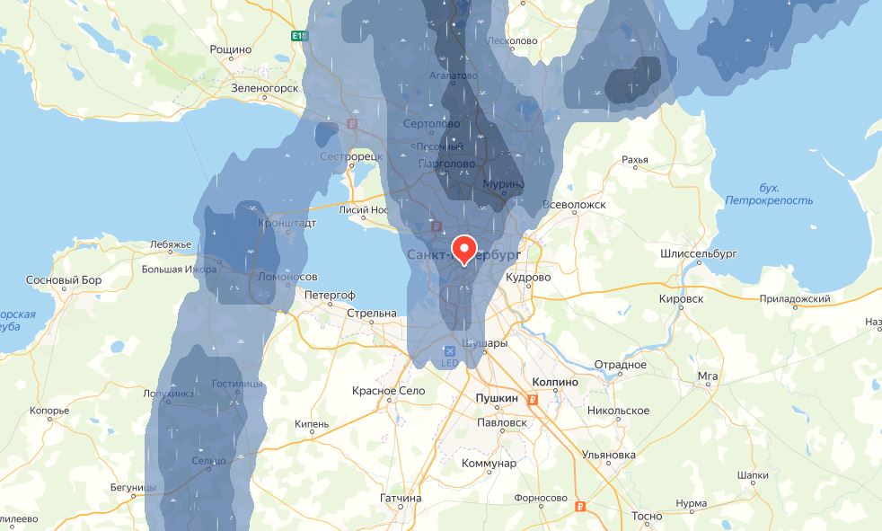 Карта осадков петербург. Зоны Санкт-Петербурга. Осадки на карте Санкт Петербург. Карта осадков СПБ. Районы Питера.
