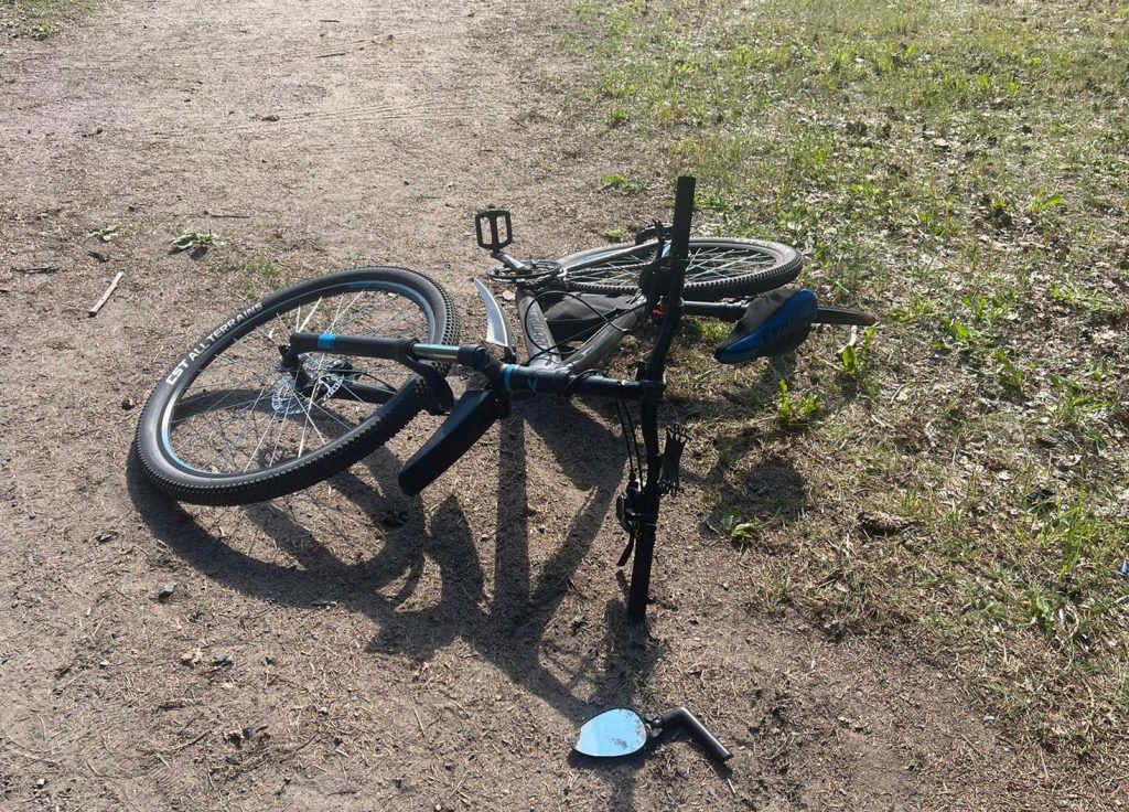 В Комарово пострадавшую в ДТП велосипедистку спасли росгвардейцы