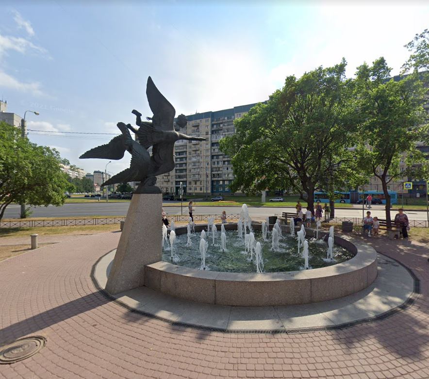 В Петербурге на помывку отправились 2 фонтана