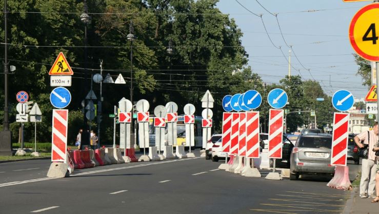 В ГАТИ рассказали о ремонте дорог в двух районах Петербурга с 3 и 5 октября