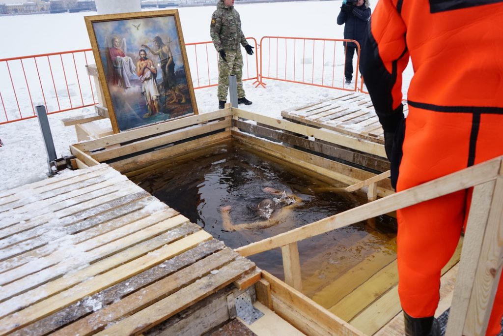 В России более 1,1 млн человек отпраздновали Крещение