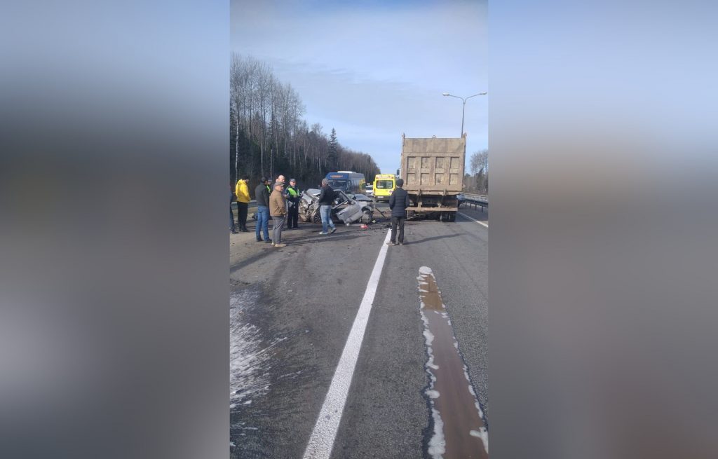 Массовое ДТП перекрыло КАД между Приморским шоссе и ЗСД