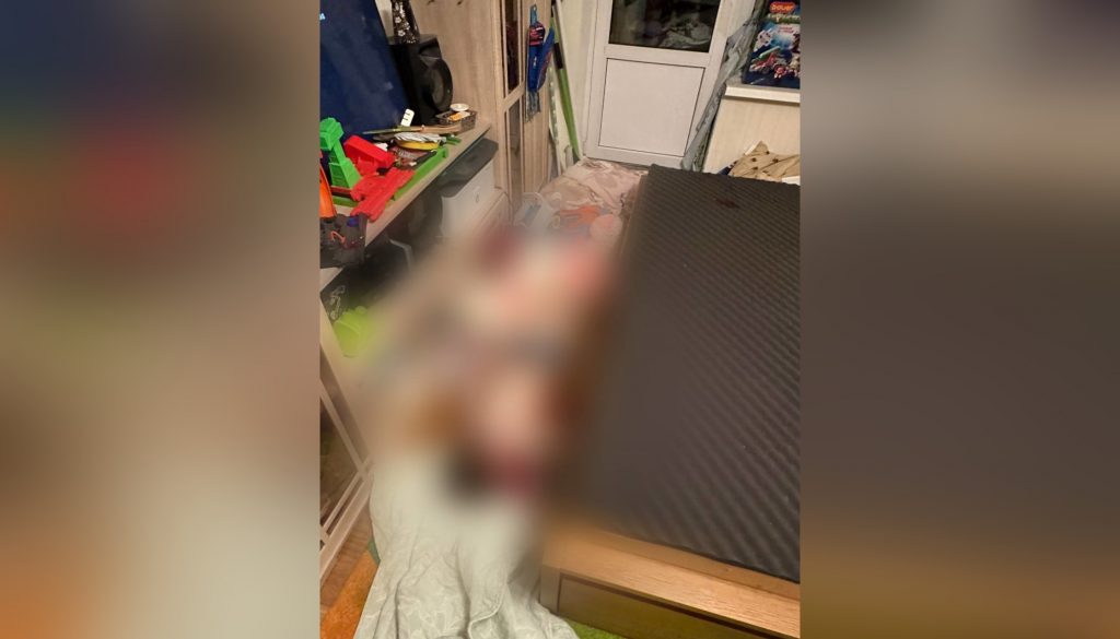 СК показал место убийства 4-летнего ребенка в Москве