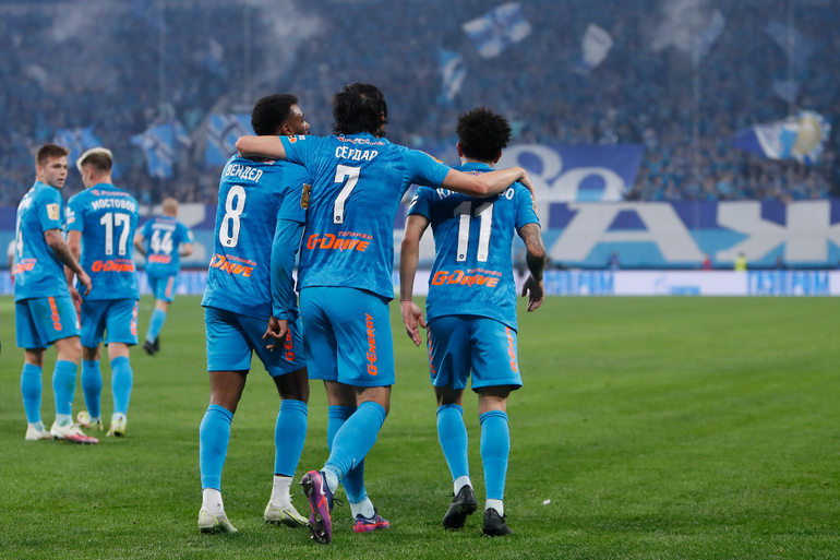 «Зенит» со счетом 3:1 разгромил «Нефтчи» в первом матче нового сезона