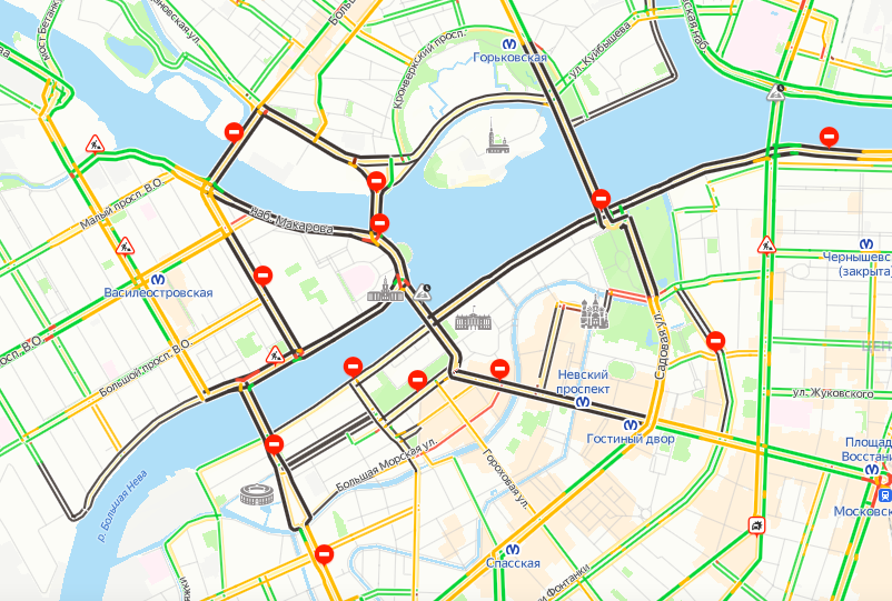 Перекрытие дорог в санкт петербурге 29 июня. Пробки 18 августа 2023 СПБ.