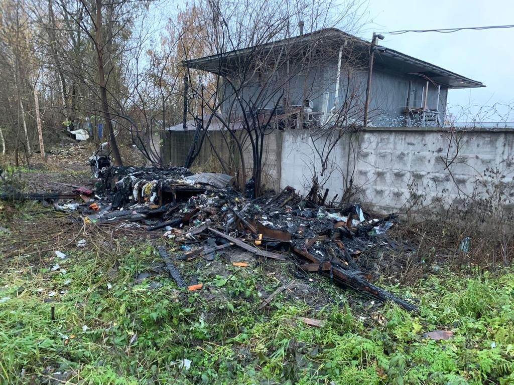 СК показал фото пожара на Екатерининском проспекте, в котором погибли два человека