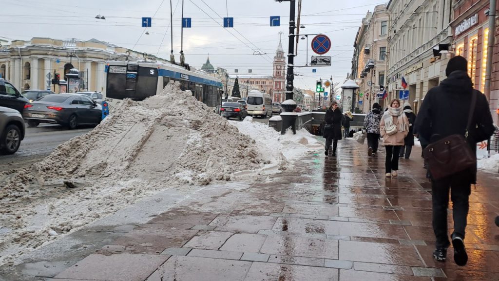 Родители в Петербурге, вынимайте снег с реагентами изо рта детей