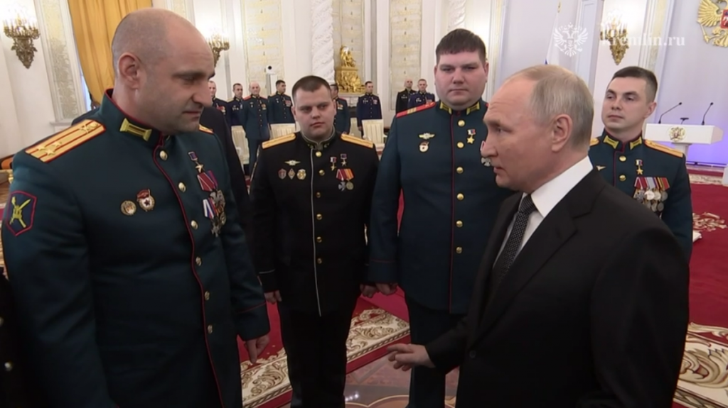 Артем Жога признался, что нарушил устав при обращении к Путину