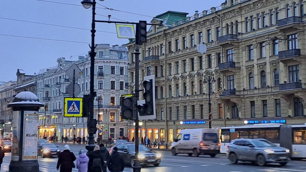 В Петербурге все чаще стали гаснуть светофоры
