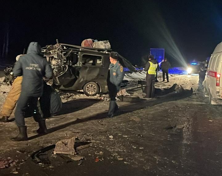 Под Пензой в ДТП с минивэном и фурой погибли семь человек