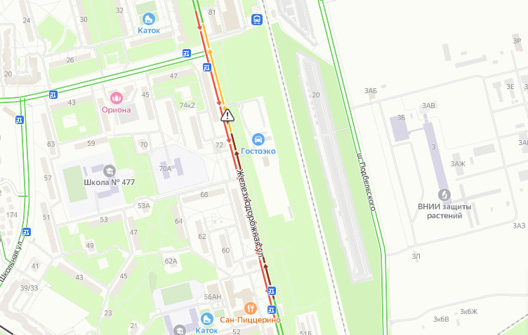 В Пушкине по номеру 1-БИС тушат автосервис